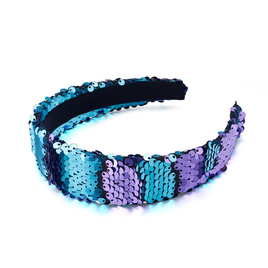 Flip Sequin Heaband | Blue