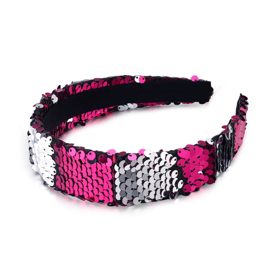 Flip Sequin Headband | Pink
