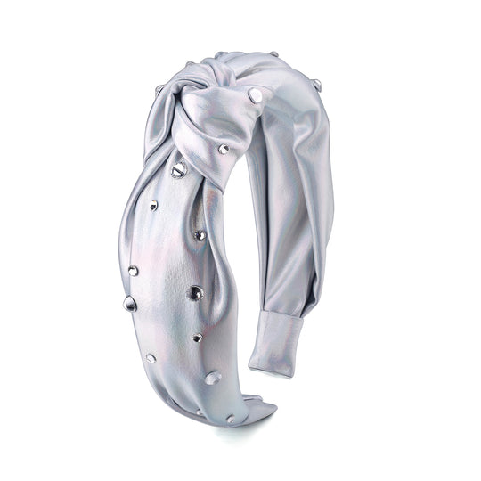 Silver Knot Headband