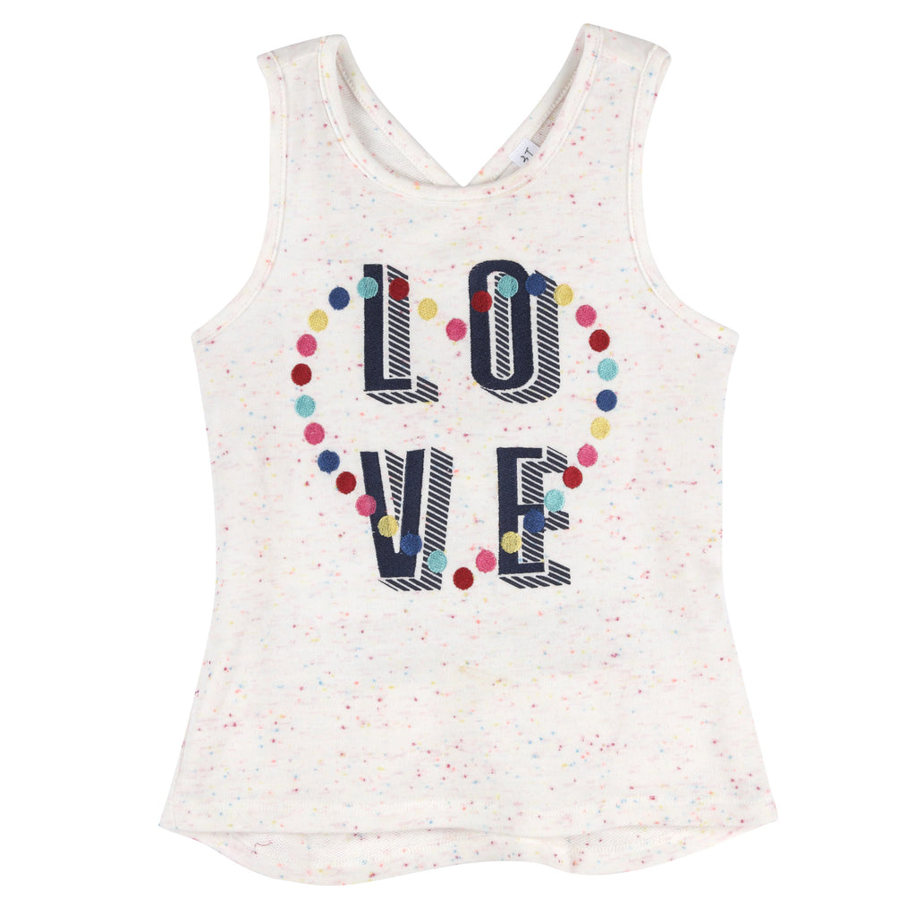 Infant Girls Tank Top with CrissCross Back - Andy & Evan