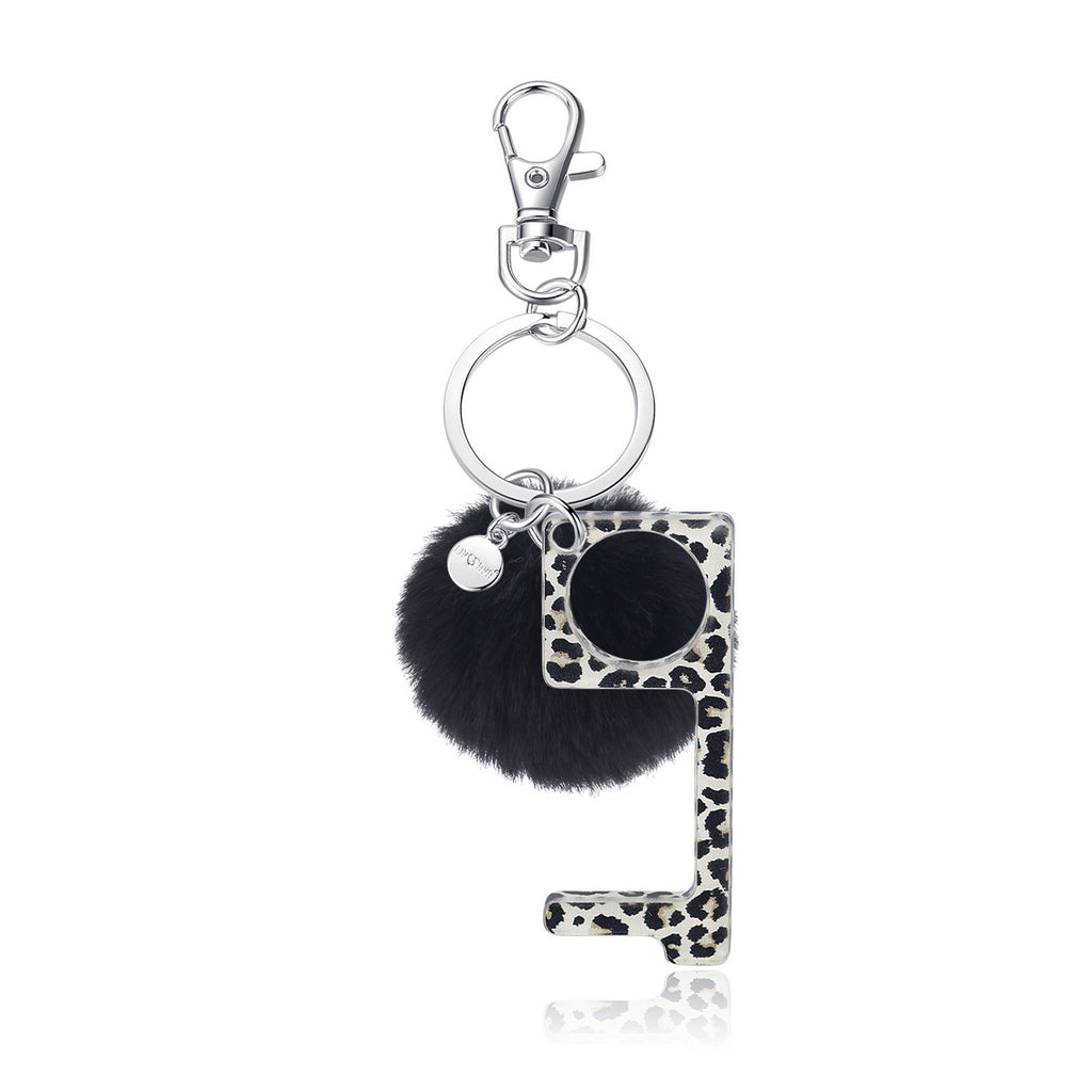 No Touch Key Chain - Leopard - Andy & Evan