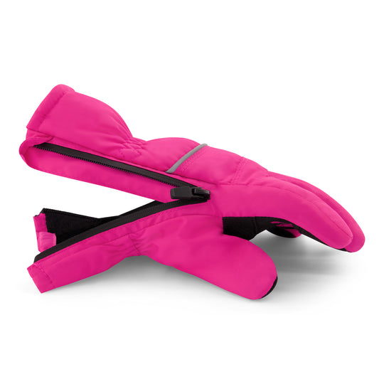 Winter & Ski Glove powered by ZIPGLOVE™TECHNOLOGY | Hot Pink