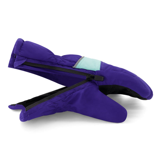 Winter & Ski Glove powered by ZIPGLOVE™TECHNOLOGY | Purple