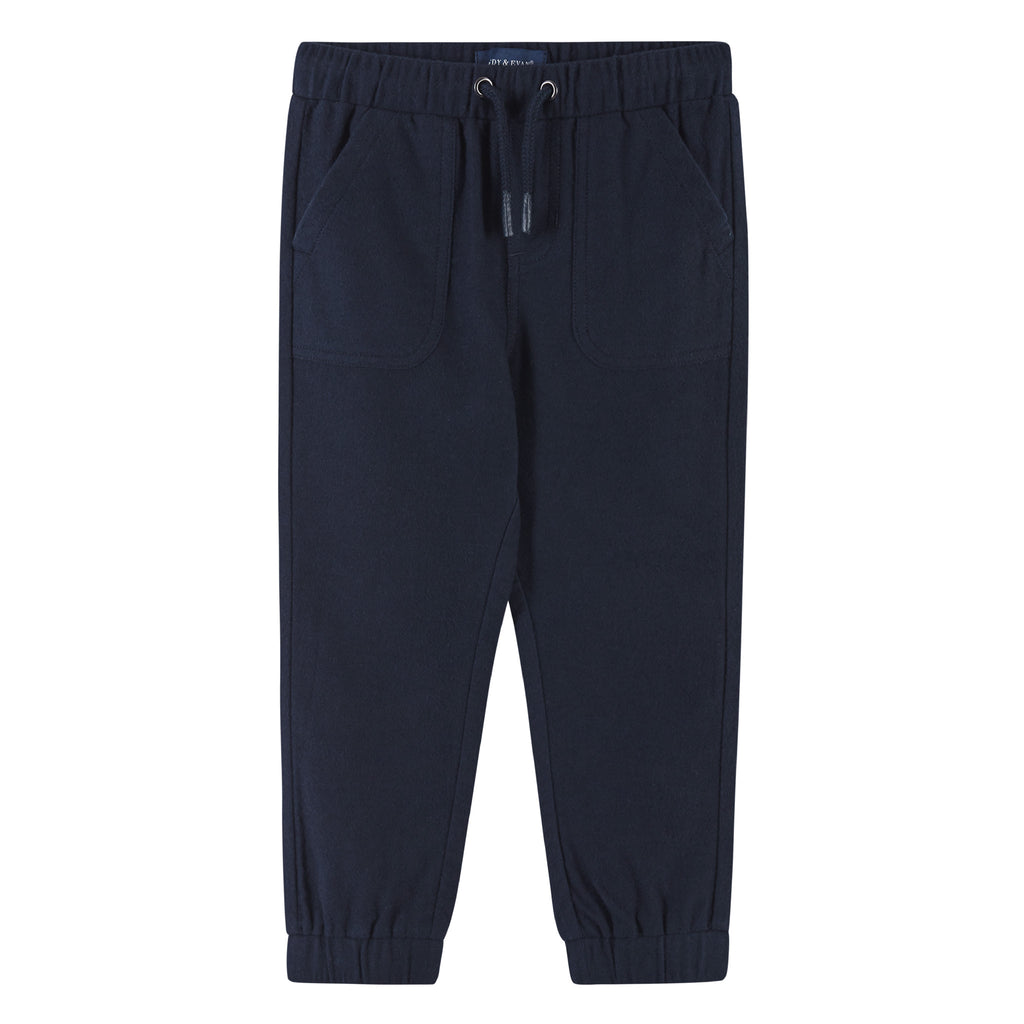 Navy Suiting Joggers - Andy & Evan