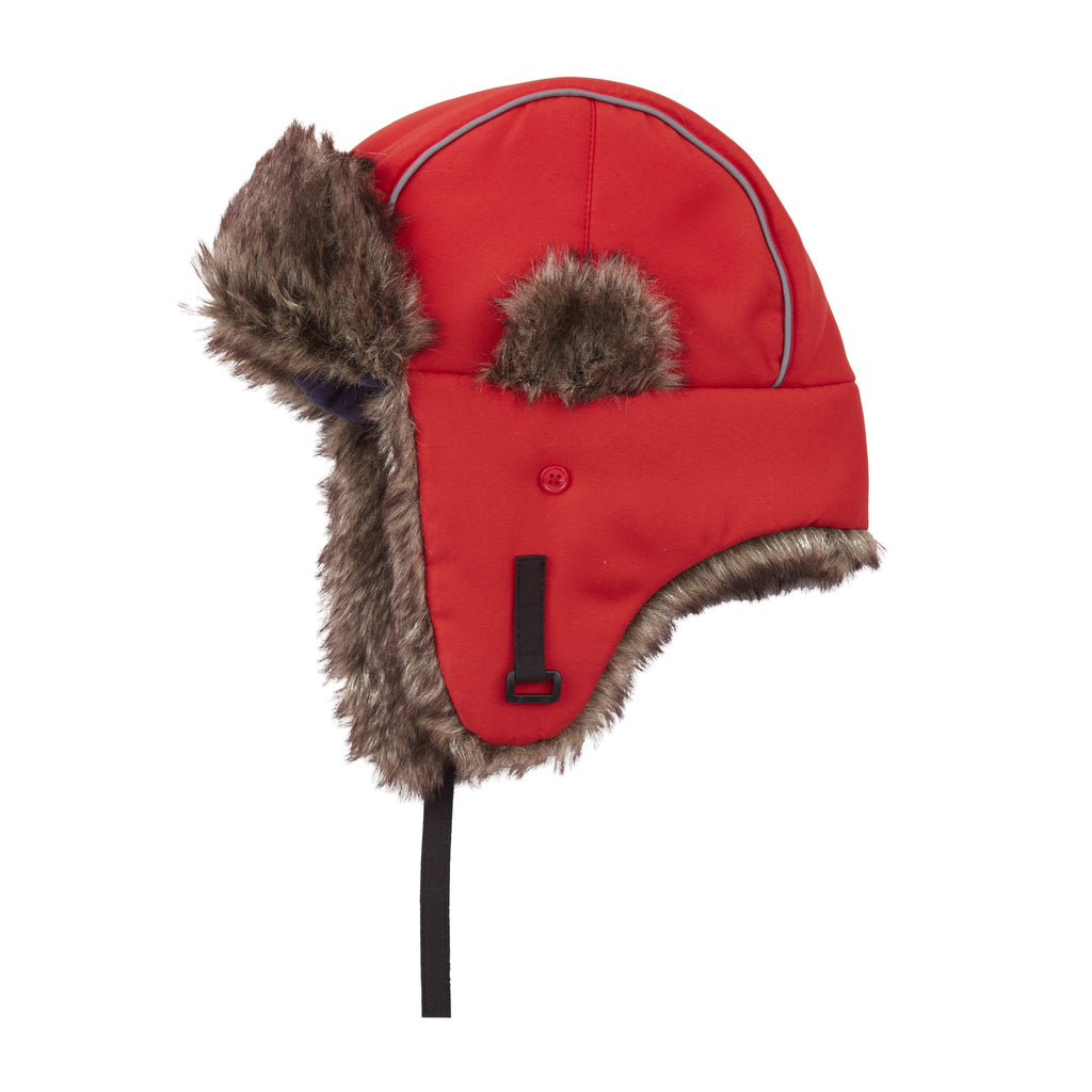 Red Trapper Hat - Andy & Evan