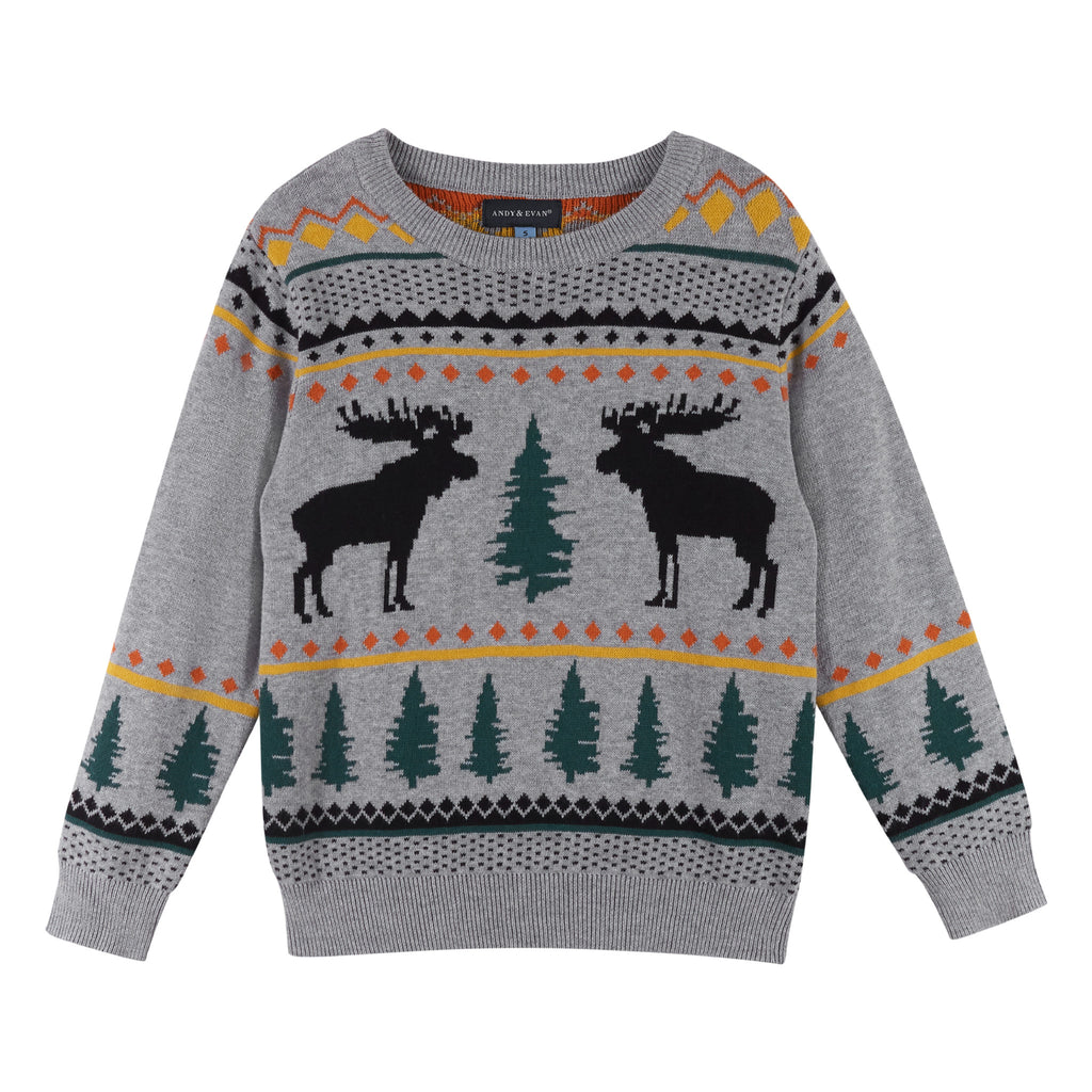 Lodge-Goers Holiday Novelty Sweater Set - Andy & Evan