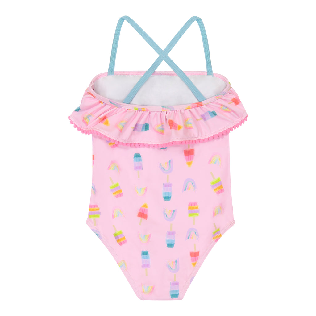 Girls Popsicle Print 1-Piece Swimsuit - Andy & Evan