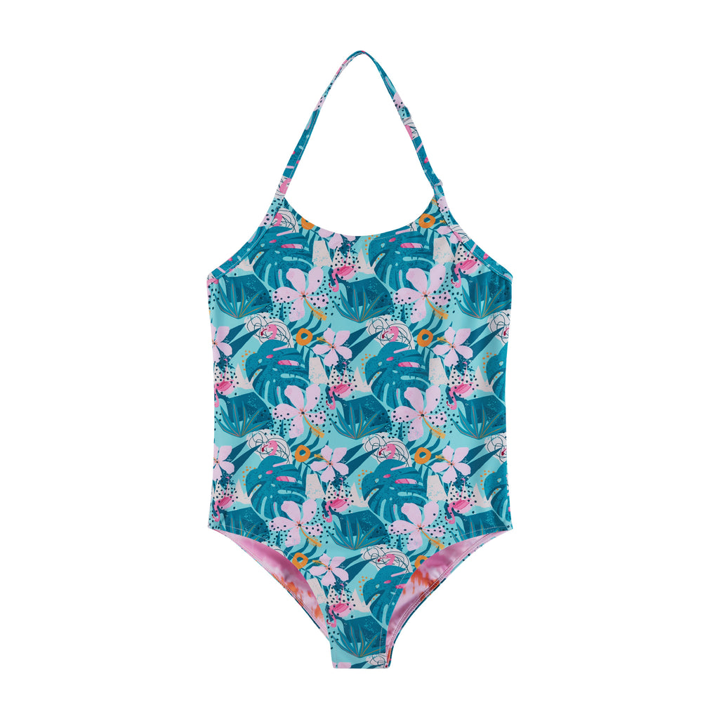 Tween UPF 50+ Reversible Swim Suit | Multicolor - Andy & Evan