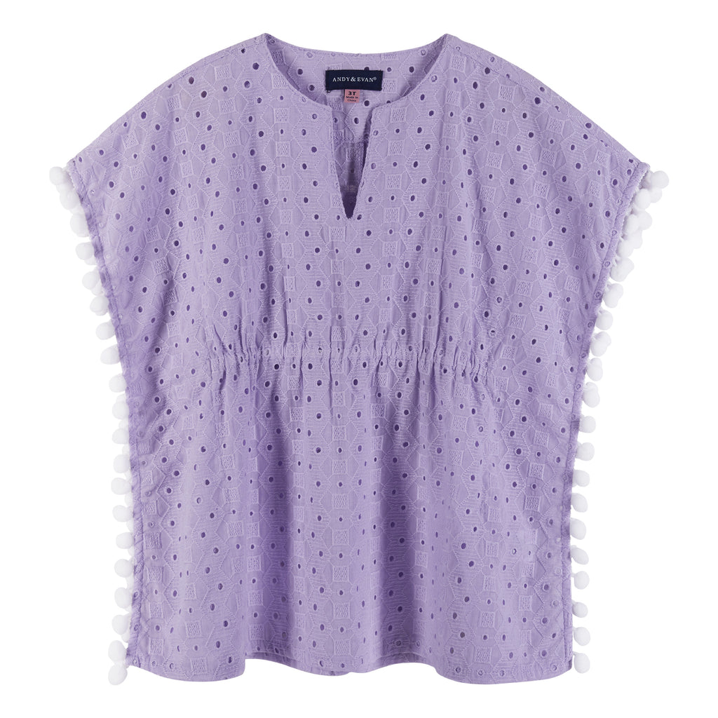 Eyelet Cover Up | Purple - Andy & Evan