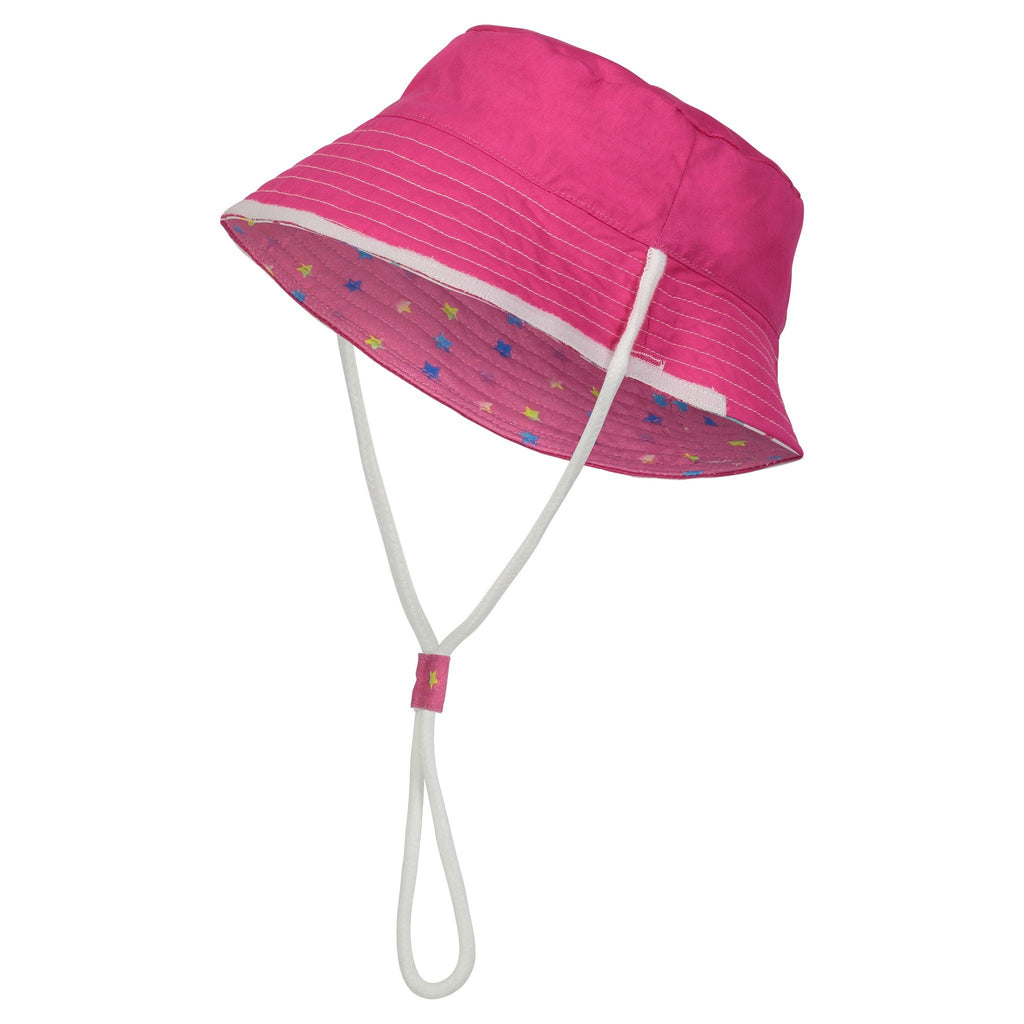 UPF 50+Protective Hat - Pink Stars - Andy & Evan