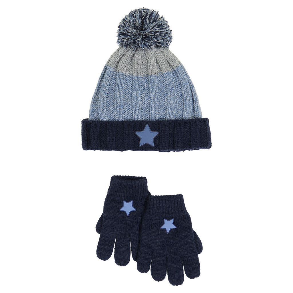 Hat & Glove Set - Ombre Star - Andy & Evan